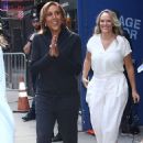 Amber Laign – And Robin Roberts spotted together at ‘Good Morning America’ in New York