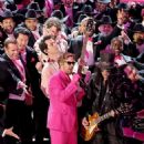 Slash, Wolf Van Halen, Mark Ronson and Ryan Gosling performing "I'm just Ken" at the Academy Awards 2024