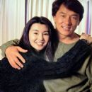 Maggie Cheung and Jackie Chan