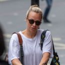 Chloe Madeley – Out with baby daughter Bodhi in Hampstead – North London - 454 x 678
