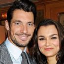 Samantha Barks and David Gandy