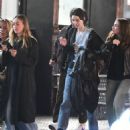 Meadow Walker – Seen with friends at Lure Fishbar in New York - 454 x 545