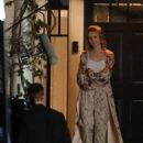 Caitlin Thompson – Films a night scene for ‘This Is Us’ at a residence in West Hollywood - 454 x 681
