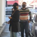 Chrissy Teigen – Goes to a skin care clinic in Beverly Hills