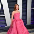 Zoey Deutch in Armani dress : 2019 Vanity Fair Oscar Party