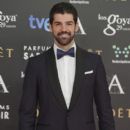 Miguel Angel Munoz on the red carpet of the Goya Cinema Awards 2015 In Madrid - 399 x 600