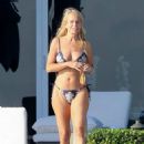 Cecilia Bolocco – In a bikini during a vacation in Miami - 454 x 636