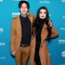 Ronnie Radke and Paige pose for a photo at a Sundance special screening of "Fighting with My Family" on January 28, 2019 in Park City, Utah