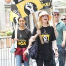 Patricia Clarkson – And Susan Sarandon seen supporting the SAG-AFTRA strike in New York