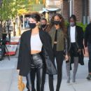 Kendall Jenner – With Joan Smalls at Greenwich Hotel in New York