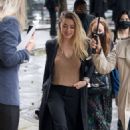 Amber Heard – seen out and about in Paris