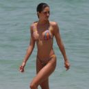 Gigi Paris – In a bikini hits the beach in Miami - 454 x 681