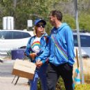 Paris Hilton – With fiance Carter Reum out in Malibu