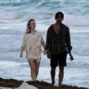 Zara Larsson &#8211; Takes a romantic sunset stroll on a Mexican beach in Tulum