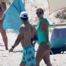 Rhea Durham in Swimsuit on vacationing in Sardinia