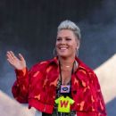 Pink Performs at BottleRock Music Festival in Napa 05/29/2022