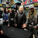 Rob Zombie promotes "Royal Flush Book Seven" & "Hellbilly Deluxe 2" at Forbidden Planet on October 11, 2010 in New York City