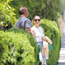 Jennifer Meyer – With Geoffrey Ogunlesi at the San Vicente Bungalows - 454 x 679