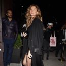 Gisele Bundchen – Arrives to the Met Gala after party at the Zero Bond in New York