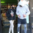 Kaia Gerber and Jacob Elordi – Spotted after workout at Earthbar in West Hollywood