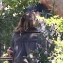 Suki Waterhouse – With Robert Pattinson on a family breakfast outing in Los Angeles