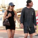 Chloe Lecareux – Seen with her boyfriend in Saint Tropez - 454 x 681