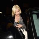 Selma Blair – Leaving Craig’s on Melrose in West Hollywood - 454 x 619