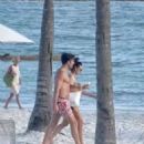 Michelle Keegan &#8211; On the beach while on holiday in Mexico