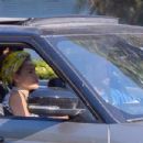 Eva Mendes and Ryan Gosling – Driving home in Los Angeles