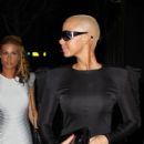 Amber Rose Leaves Katsuya with younger sister Dez and her boyfriend, R&B singer Mario in West Hollywood, California - June 6, 2010 - 396 x 594