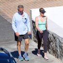 Lady Kitty Spencer – Seen with her husband after picking up coffees in Cape Town