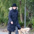 Diane Keaton &#8211; Seen walking her dog in Brentwood
