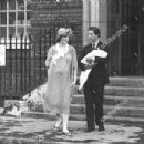 Prince Charles and Princess Diana leaving Saint Mary's Hospital after the birth of their first baby son Prince William - 22 June 1982