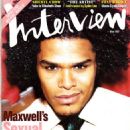 Maxwell - Interview Magazine Cover [United States] (May 1997)