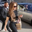 Jennifer Lopez – Departs the dance studio with her manager Benny Medina in LA
