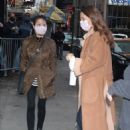 Drew Barrymore – Arrives at ‘The Late Show with Stephen Colbert’ in New York