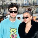 Madison Beer and Zack Bia – Leaves the Amiri Fashion Show in Paris