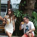 Alessandra Ambrosio – On a Drinks with friends in Rio