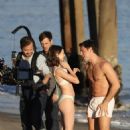Ciara Bravo – On the set of upcoming project on the beach in Malibu - 454 x 681