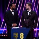 Chiwetel Ejiofor and Leo Woodall  - 2025 EE BAFTA Film Awards