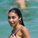 Chantel Jeffries – Goes for a dip in the ocean in Miami