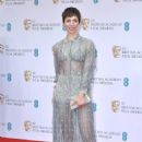 Rebecca Hall – Red carpet at 2022 EE BAFTA Awards at the Royal Albert Hall in London - 454 x 681
