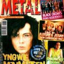 Yngwie Malmsteen - Metal Shock Magazine Cover [Italy] (February 1999)