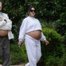 Vanessa Hudgens – Pregnant while Out for a hike with a friend in Los Angeles - 454 x 569