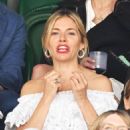 Sienna Miller – Seen at Wimbledon 2022 – Day 7 in London