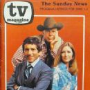 Barry Newman - The Detroit News TV Magazine Cover [United States] (1 June 1975)