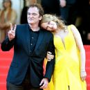 Uma Thurman and Quentin Tarantino