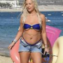 Tana Mongeau – Seen while on the beach in Los Cabos - 454 x 705
