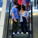 Olivia Munn – With John Mulaney seen shopping at Westfield Mall in New York - 454 x 415