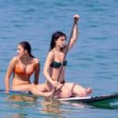 Deva Cassel – With Narah Baptista in a bikini at a beach in Ipanema - 454 x 303